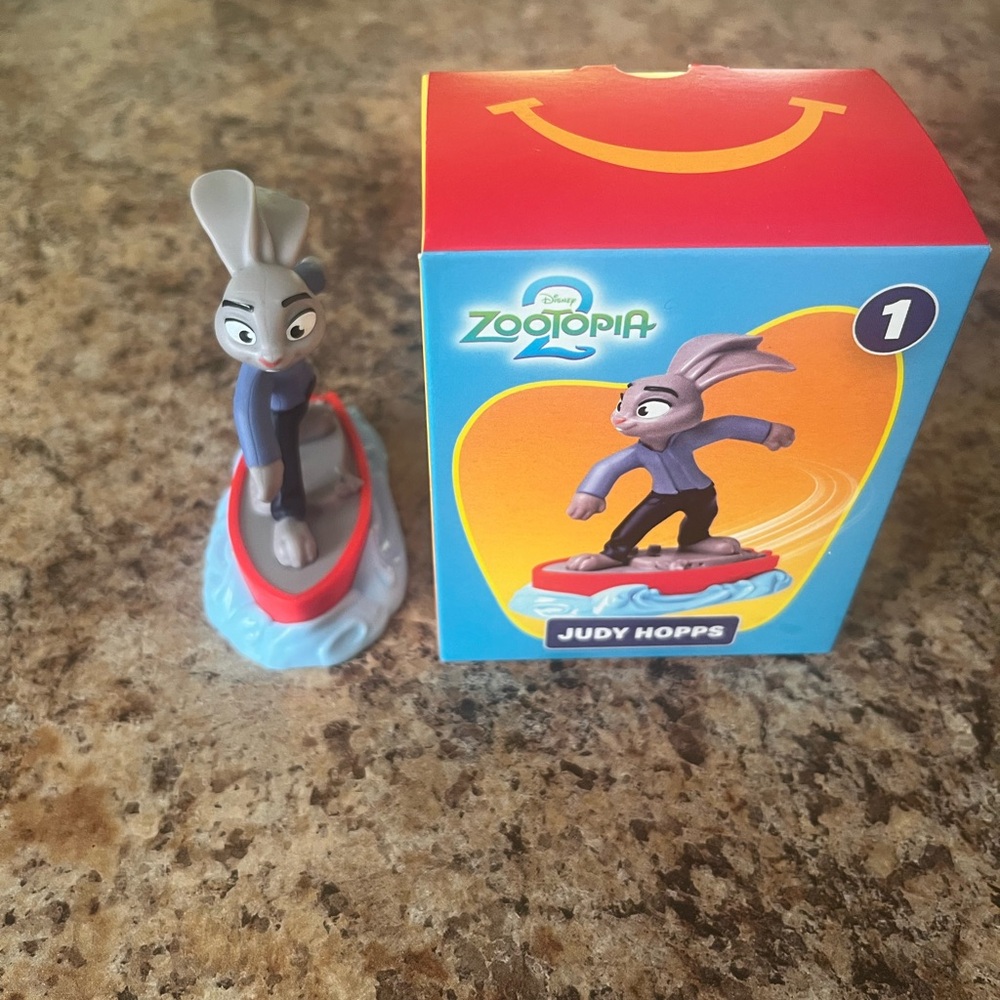 Zootopia 2 McDonald’s Happy Meal Toy #1 Judy Hopps